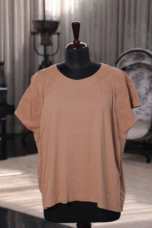 Amber Petal Top