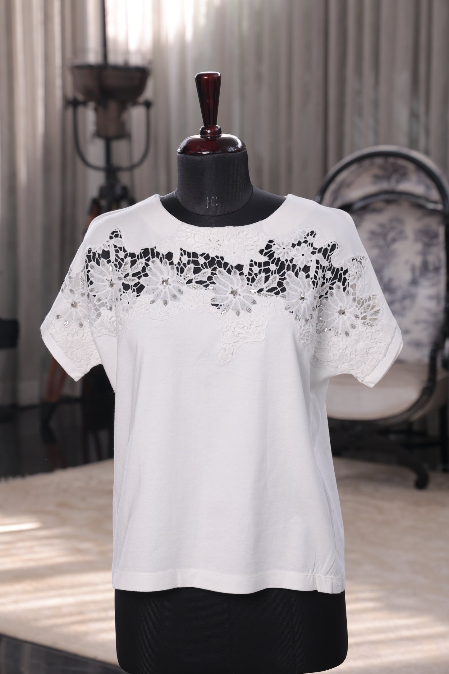 Lace Blossom Tee