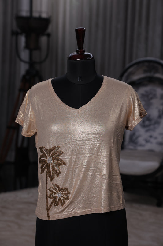 Lustre Petals Tee