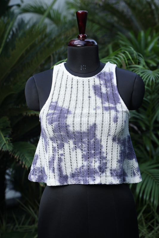 Violet Mist Crochet Top
