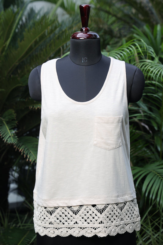 Crochet Accent Tank