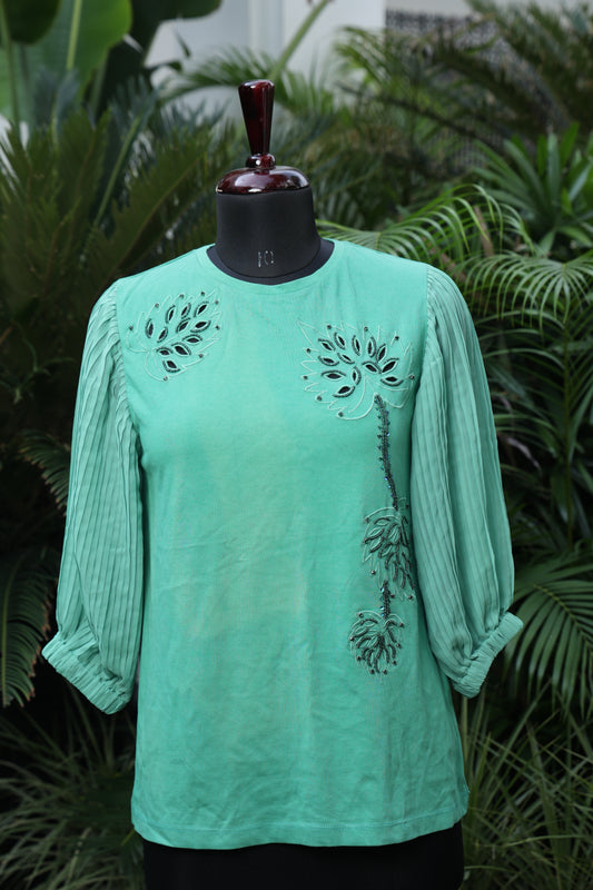 Enchanted Schiffli Top