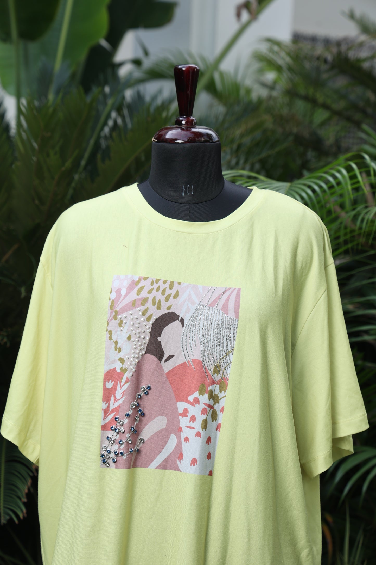 Yellow tee