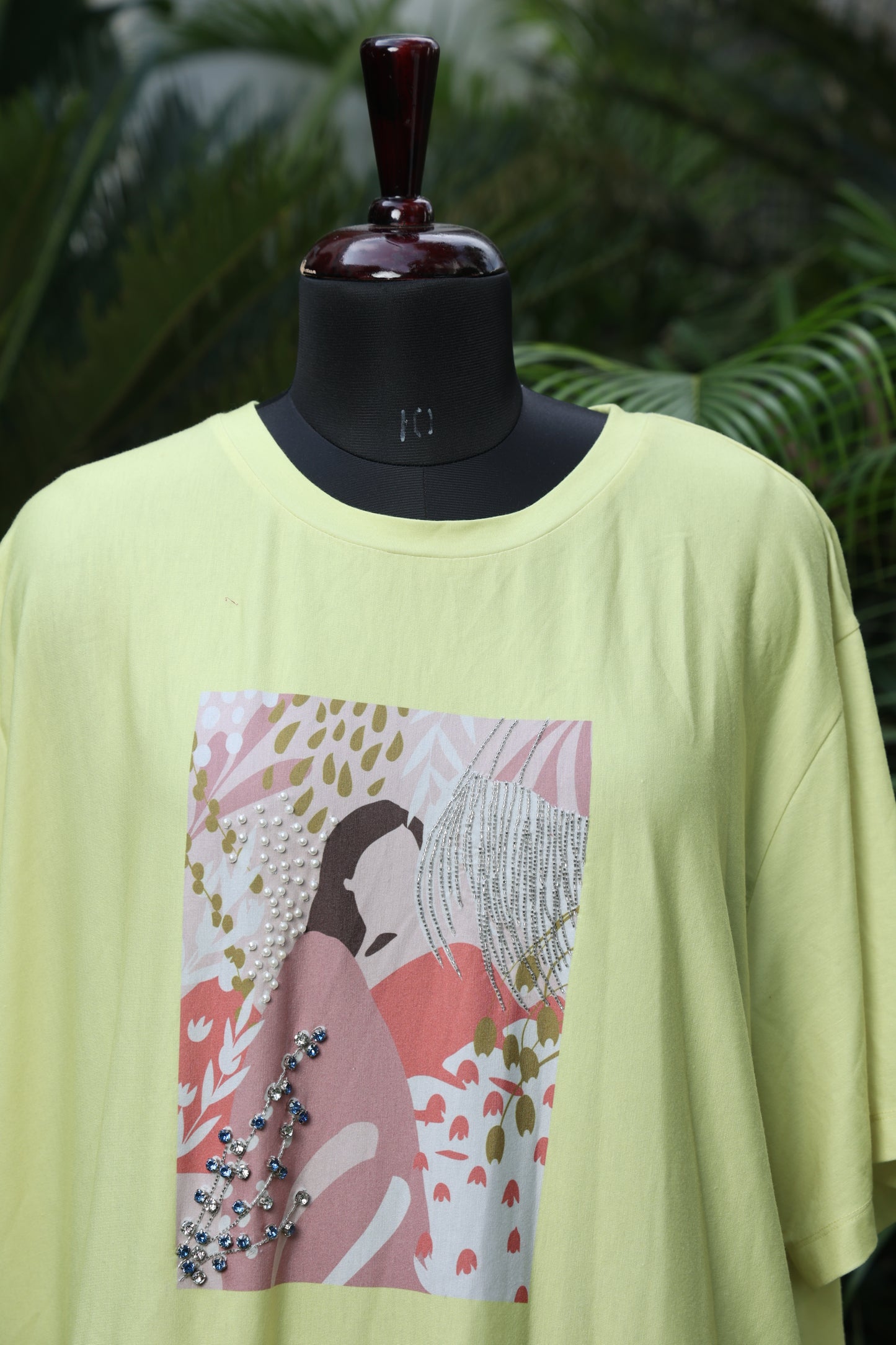 Yellow tee