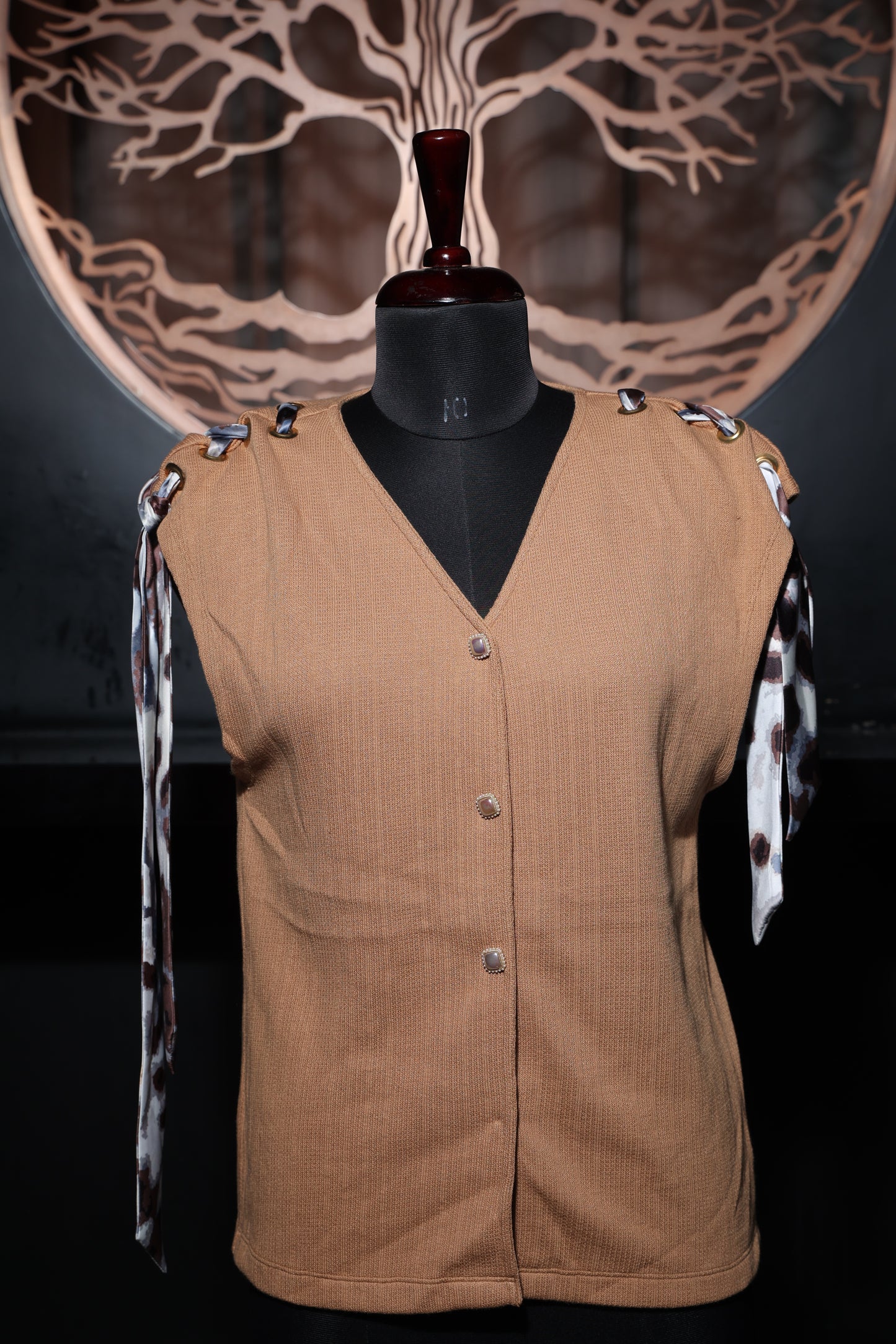 Rivet Ribbon Vest