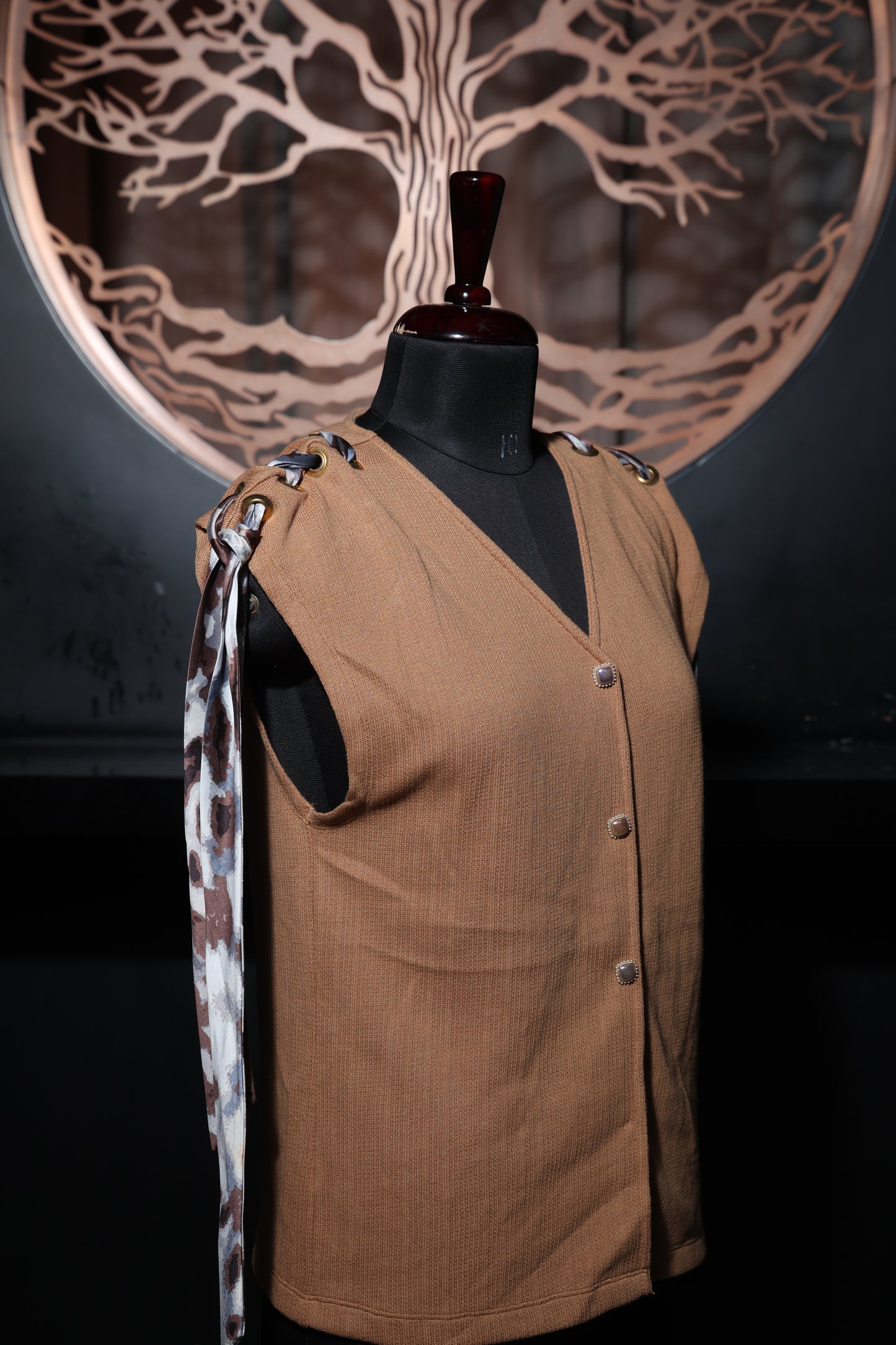 Rivet Ribbon Vest