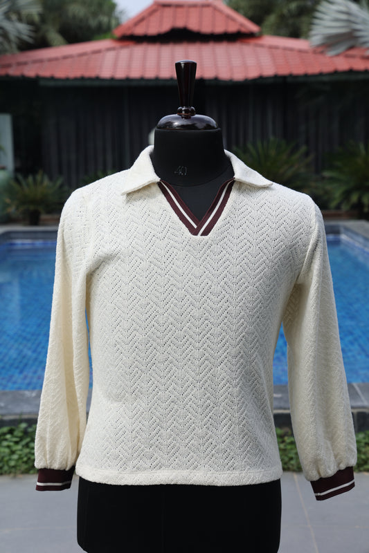 Tawny Elegance Top