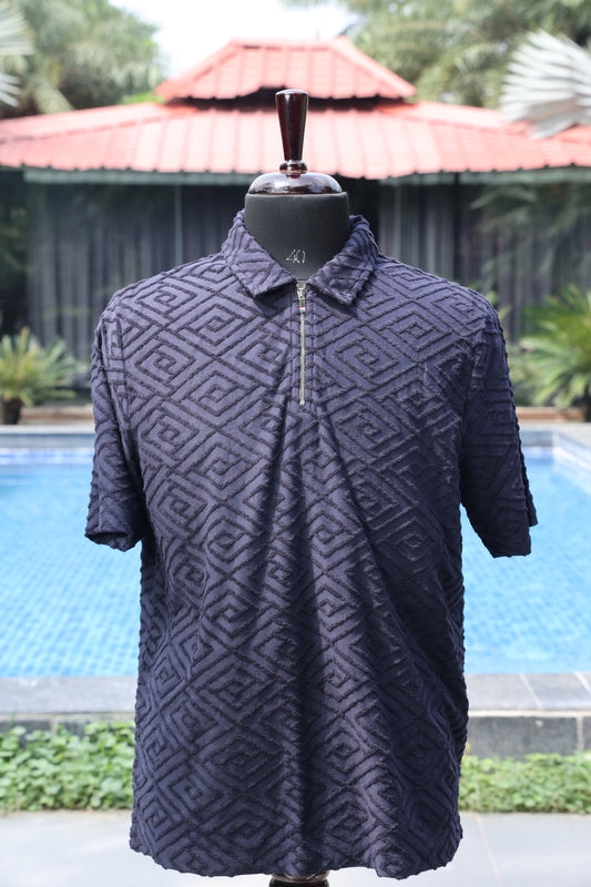 Navy Depth Polo
