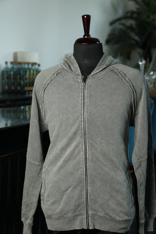 Slate Weave Hoodie