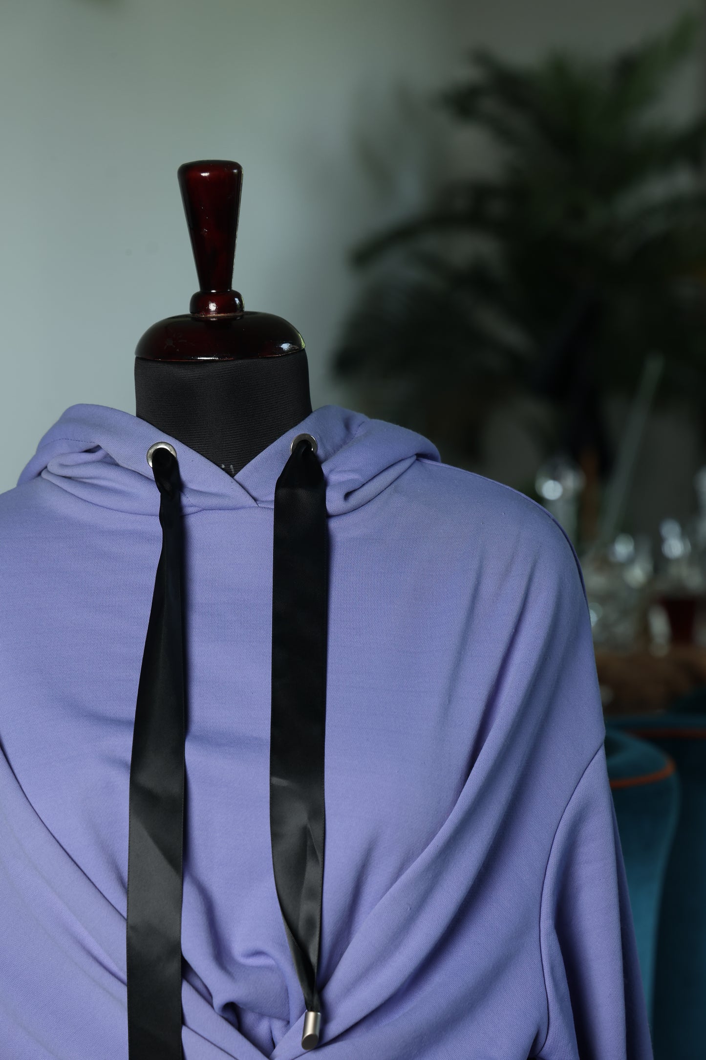 Lilac Drape Hoodie