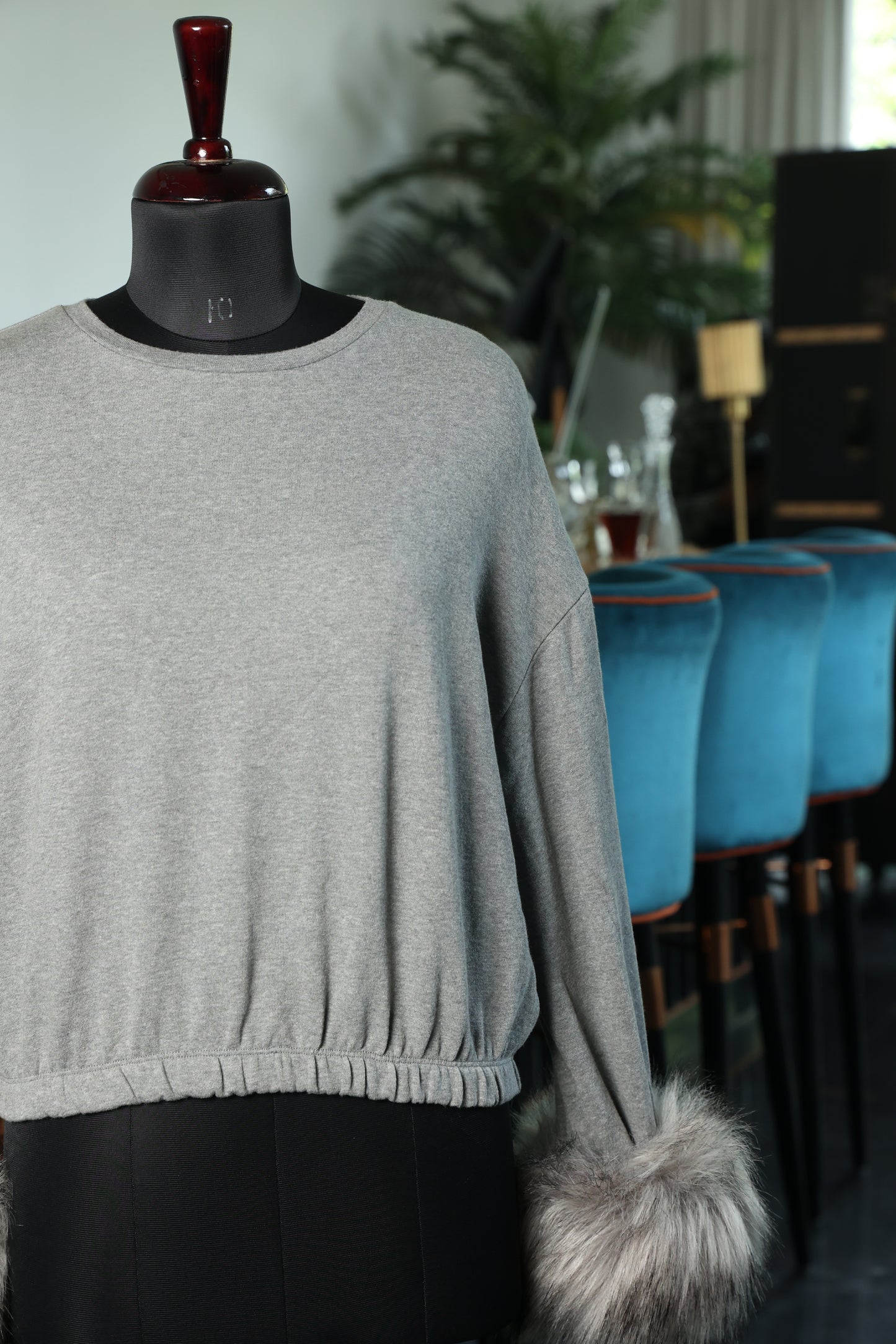 Frosted Frill Sweatshirt