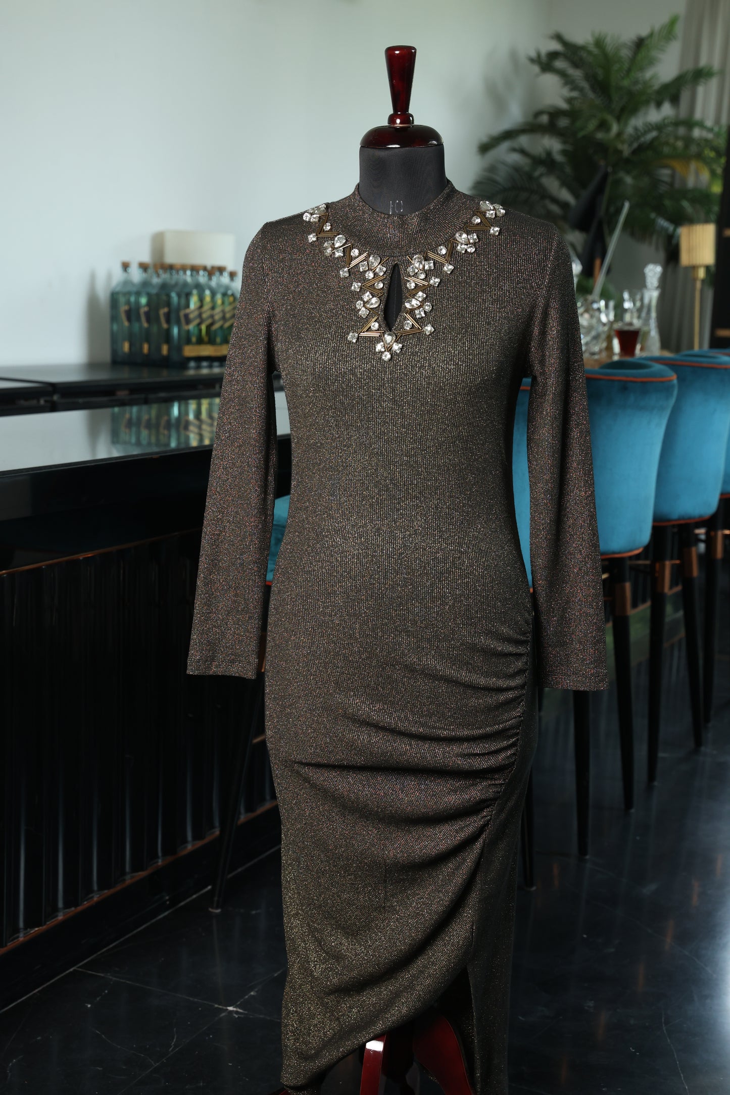 Jyuno Embellished Dress