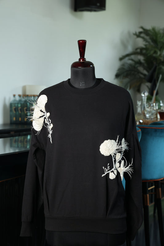 Floral Noir Sweatshirt