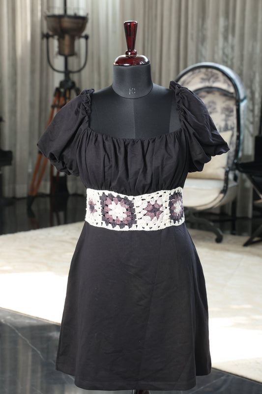 Black Mosaic Dress